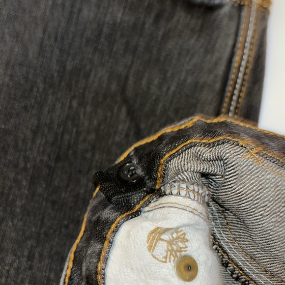 Timberland Boys Vintage Baggy straight leg Jens size 4T 6 pocket dark wash - Picture 6 of 8